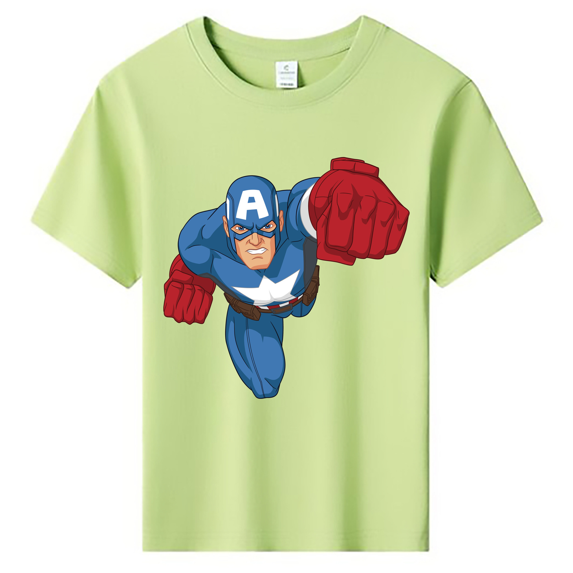 （画像用） アベンジャーズ The Avengers 綿100％キッズTシャツ（フロントプリント）